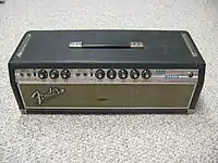 Fender Bandmaster, silverface, 1968 "drip-edge" with AB763 circuit