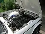 Triumph TR5 engine.