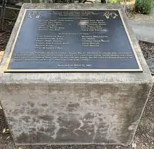 Canadair Sabre accident memorial