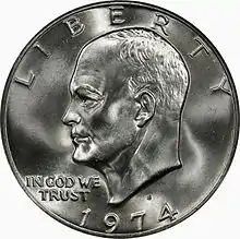 40% Silver Eisenhower Dollar