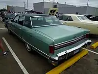 1977 Lincoln Continental Town Car, rear view