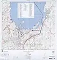 Map of Bukavu area, 1981