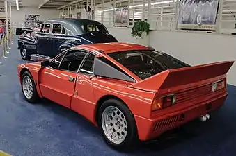 Fiat's Lancia Rally 037, early 1980s Lancia Rally fastbacks.