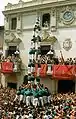 First tres de nou descarregat by the Castellers de Vilafranca, 30/08/1989