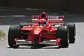 A 1998 Ferrari F300 at the 2009 Goodwood Festival of Speed