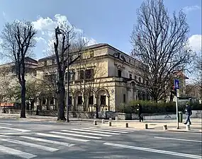 Adina Olmazu Woroniecka House, nicknamed the 'little palazzo' (Strada Ion Mincu no. 19), Bucharest, by Alexandru Zaharia, 1929-1930