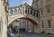 Bridge of Sighs in Oxford