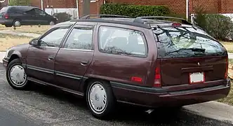 Sable wagon rear styling