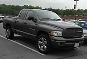 2005 Dodge Ram 1500 quad cab with the 5.7 L Hemi V8