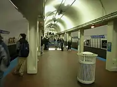 The Washington station used to have a former tunnel connection to the Red Line's abandoned Washington station