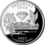 Arkansas quarter