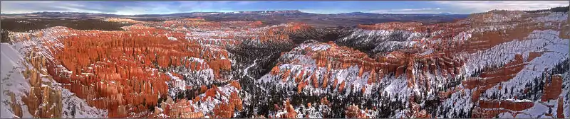 Image 52Bryce Canyon National Park Amphitheater (winter view) (from Utah)