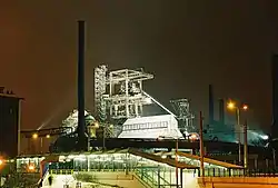 Blast furnaces of Vítkovice Iron and Steel Works