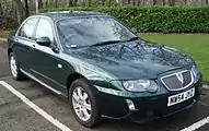 Facelift Rover 75 saloon