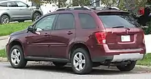 2007 Pontiac Torrent photographed in Sault Ste. Marie, Ontario, Canada