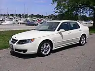 Second facelift Saab 9-5 sedan (US)