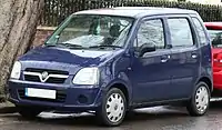 Vauxhall Agila facelift