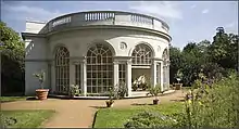 The semi-circular conservatory, Osterley Park