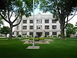 Chickasaw County court house built in 1929