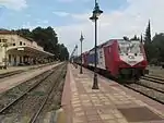 Leianokladi Station before refurbishment.