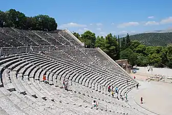 The ancient theatre of Epidaurus