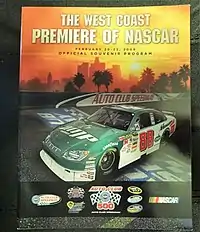 2009 Auto Club 500 program cover