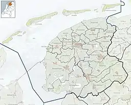 Sandfirden is located in Friesland