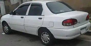 Pre-facelift Kia Avella Delta sedan (South Korea)