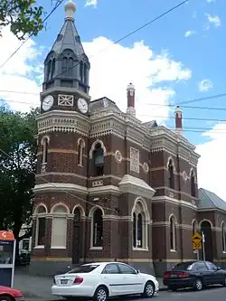 Post Office, Flemington. Architect J. R. Brown, 1888