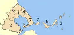 Municipalities of Magnesia and the Sporades