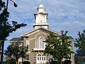 Old Lehigh County Courthouse in Allentown, built between 1814 and 1819