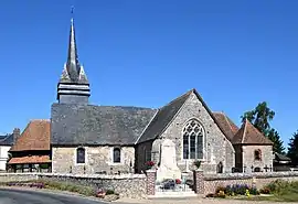 The church in Beauficel-en-Lyons