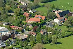 Aerial photo with St. George Church