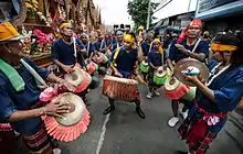 One of the groups in the parade