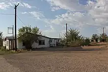 Photograph of buildings in Valentine