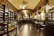 Image 29Caffè San Marco in Trieste, known for its artists, writers and intellectuals (2014) (from Coffee culture)