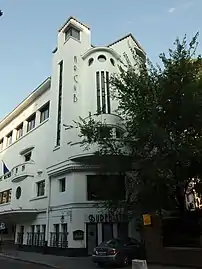 The Palace of the Society of Civil Servants on Strada Batiștei by Radu Culcer and Ion C. Roșu (1934)