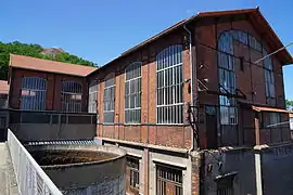 Main winding engine building.