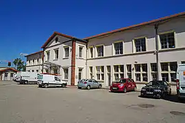 Administrative building.