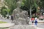 "Shadows I" sculpture by Jaume Plensa