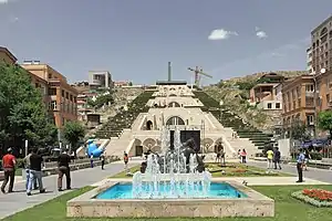 Yerevan Cascade (1971-1980).