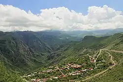 Halidzor view from Wings of Tatev