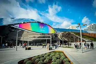 New Street railway station of Birmingham, by Foreign Office Architects (2015)