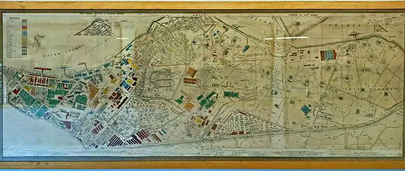 Plan of the Arsenal, early 20th century