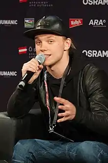 Romanyuta at the Eurovision Song Contest 2015 in Vienna, Austria