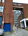 Furlongs Garage buildings on Mortgramit Square