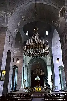 Interior of Saint-Front Cathedral in Périgueux