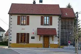 The town hall in Le Val-de-Gouhenans