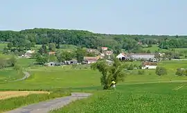 A general view of Châteney