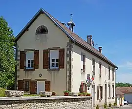 The town hall in Autrey-le-Vay